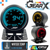 JRP Digital Engine Water Temp Gauge Kit 52mm 0-120c