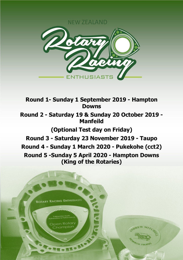 aweighracing.co.nz  official sponsor of the New Zealand Rotary Racing Enthusiasts