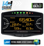 JRP 14in1 v2.6 Dash OLED Digital Dash