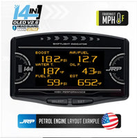 JRP 14in1 v2.6 Dash OLED Digital Dash