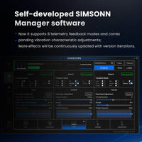SIMSONN VAM Pro Linear Motor - the Pedals Haptic Reactor for Vibration Feedback