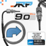 JRP EGT v3 90 Degree Sensor & Cable - 3M 1/8 NPT