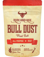 RUM AND QUE Bull Dust