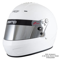 ZAMP RZ-57 Snell SA-2025 Gloss White / X-Small