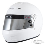 ZAMP RZ-57 Snell SA-2025 Gloss White / X-Small