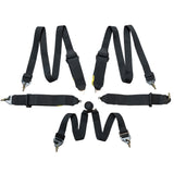 ZAMP FIA 8853-2016 3"/2" 6-point Pull Up(In) Seat Harness