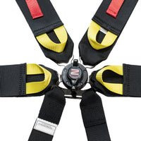 ZAMP FIA 8853-2016 3"/2" 6-point Pull Up(In) Seat Harness