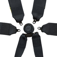 ZAMP FIA 8853-2016 3"/2" 6-point Pull Up(In) Seat Harness