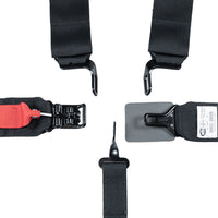ZAMP SFI 16.1 2" Latch 6-Point Seat Harness (Pull In)
