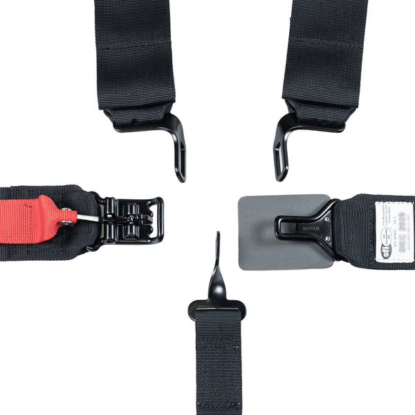 ZAMP SFI 16.1 2" Latch 6-Point Seat Harness (Pull In)