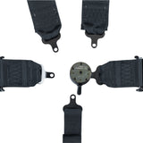 ZAMP SFI 16.1 3"/2" Camlock 5-Point Pull Down(Out) Seat Harness