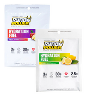 RYNO POWER HYDRATION FUEL ELECTROLYTE DRINK MIX Lemon Lime