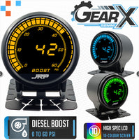 JRP Digital Diesel Boost Gauge Kit 0-30 OR 0-60 PSI 52mm 0-60PSI