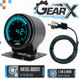 JRP Digital Diesel Boost Gauge Kit 0-30 OR 0-60 PSI 52mm 0-60PSI