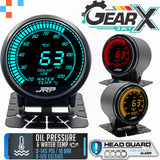 JRP 3in1 Digital Water Temp + Water Pressure & Low Coolant Gauge 52mm
