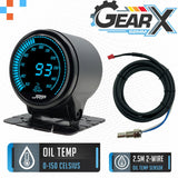 JRP Digital Engine Oil Temp Gauge Kit 52mm 0-150c