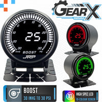 JRP Digital Boost Gauge Kit 30 PSI 52mm