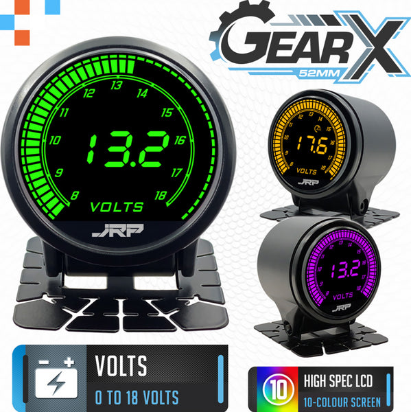 JRP 12v Digital Voltmeter Gauge 52mm