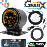 JRP 3in1 Digital Water Temp + Water Pressure & Low Coolant Gauge 52mm