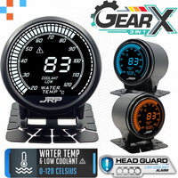 JRP 3in1 Water Temp + Low Coolant Gauge 52mm