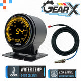JRP Digital Engine Water Temp Gauge Kit 52mm 0-120c
