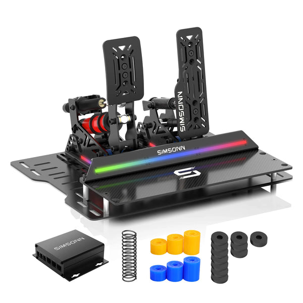 SIMSONN Pro X Ultra Pedals with Baseplate and Carbon Fiber Heel Plate
