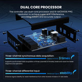 SIMSONN Pro X Ultra Pedals with Baseplate and Carbon Fiber Heel Plate Clutch & Brake & Throttle