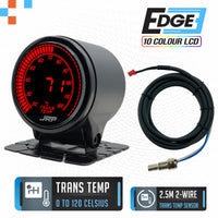 JRP Edge Digital Transmission Temp Gauge Kit 52mm 120c