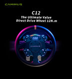 CAMMUS C12 Direct Drive Steering Wheel