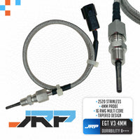 JRP Edge Dual Digital Boost + EGT + Volts Gauge Kit 52mm