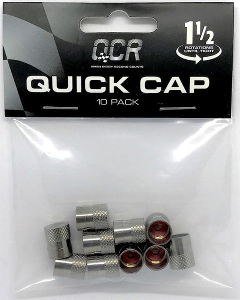 QCR Valve Caps 10 PK