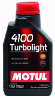 MOTUL 4100 TURBOLIGHT 10W40