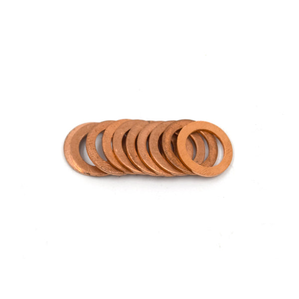M10 Copper Washers (Pack of 10)