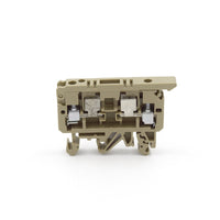 Conta-Clip STK 1 500V ~ 4mm² 6.3A Beige fuse terminal block (Bag of 10)