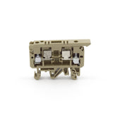 Conta-Clip STK 1 500V ~ 4mm² 6.3A Beige fuse terminal block (Bag of 10)