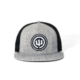 WICKED AUDIO HAT - GRAY TRUCKER WITH TEETH