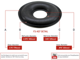 KEF Reference 104/2, 105/3 COMPLETE System Speaker Repair Kit FSK-KEF104C
