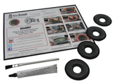 KEF Center Donut Foam 4-Pack Speaker Repair Kit, 102, 103, 104, 105, 107, FSK-KEF (4 PACK)