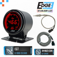 JRP Edge Digital EGT Gauge Kit 52mm 0-1000c